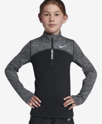 nike girls running top