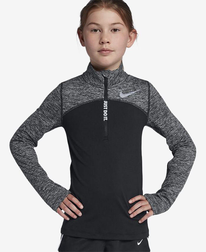 Nike Big Girls Dry Element Running Top - Macy's