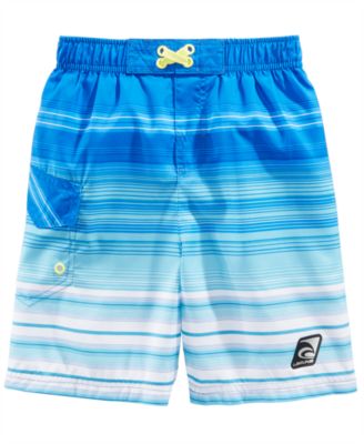 Laguna Toddler Boys Summer Stripe Swim Trunks 
