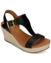 Kenneth cole black wedges hot sale