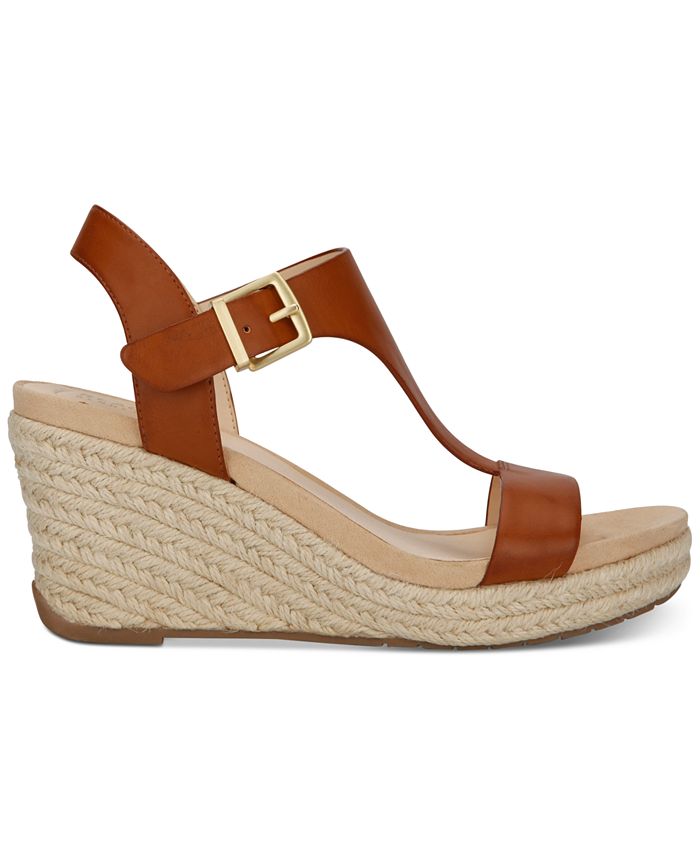 Kenneth Cole Reaction Women's Card Wedge Espadrille Sandals - Macy's