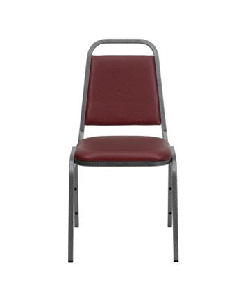 Flash Furniture Hercules Series Trapezoidal Back Stacking Banquet Chair ...