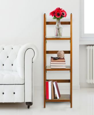 3 - Shelf Folding Bookcase 14" Wide