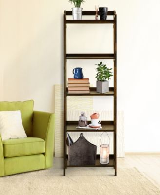 Yu Shan Stratford 5 - Shelf Folding Bookcase