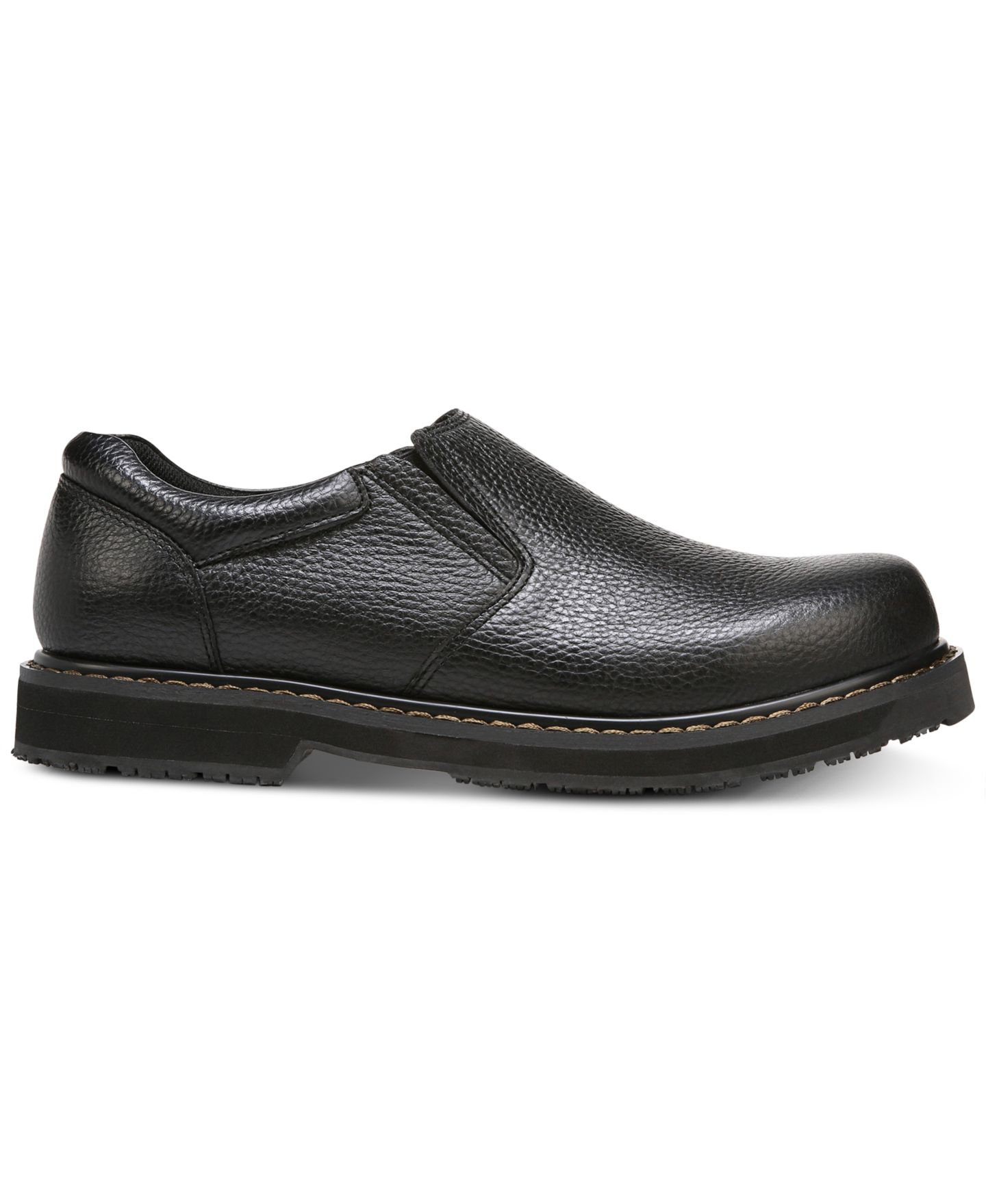 Мужские туфли Dr. Scholl's Winder II Oil & Slip Resistant Slip-On, цвет: Чёрный — фото 2