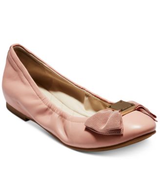 ballet flats with bow