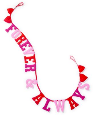 Martha Stewart Collection - Valentine's Day Forever & Always Garland