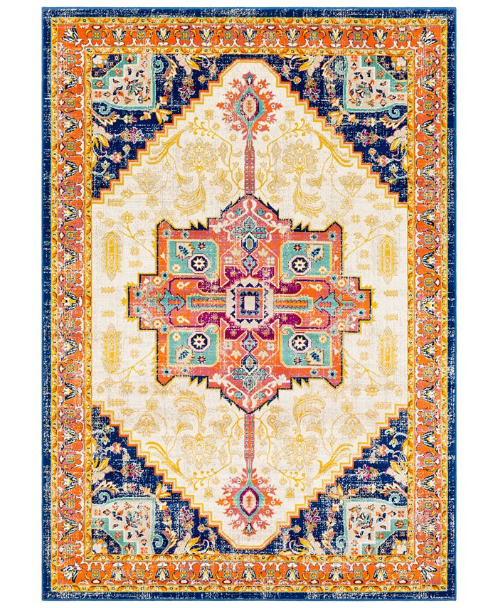 Surya Jax JAX5064 Navy 7'6" x 10'6" Area Rug Macy's