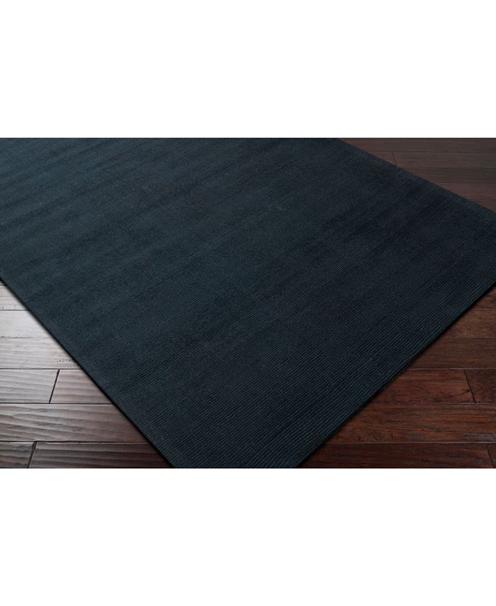 Surya Mystique M340 Charcoal 6' Round Area Rug Macy's