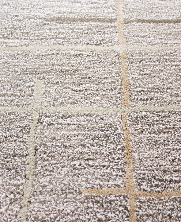 Hotel Collection CLOSEOUT! Area Rug, City Grid CG1 5' 6" x 8' 6", Created for Macy's & Reviews