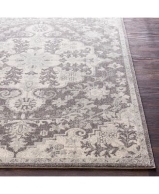 Harput HAP-1071 Black 3'11" x 5'7" Area Rug