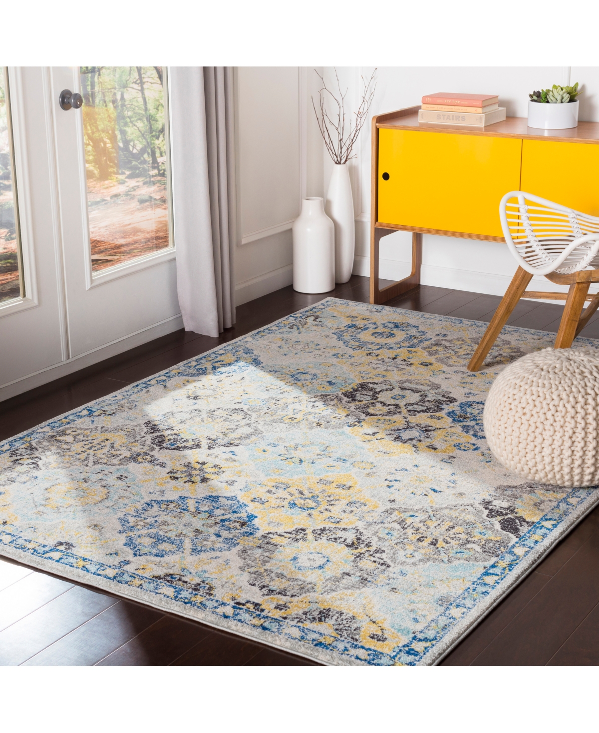 Livabliss Harput Hap-1072 DarkArea Rug - Blue