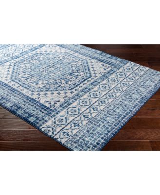 Harput HAP-1081 Dark Blue 5'3" x 7'3" Area Rug
