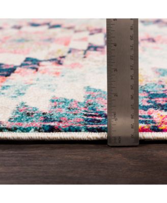 Anika ANI-1027 White 7'10" x 10'3" Area Rug