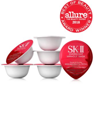 SK2 OVERNIGHT MIRACLE MASK12個 3Dマスク3枚 SK-II / オーバーナイト ミラクル マスクの公式商品情報｜美容