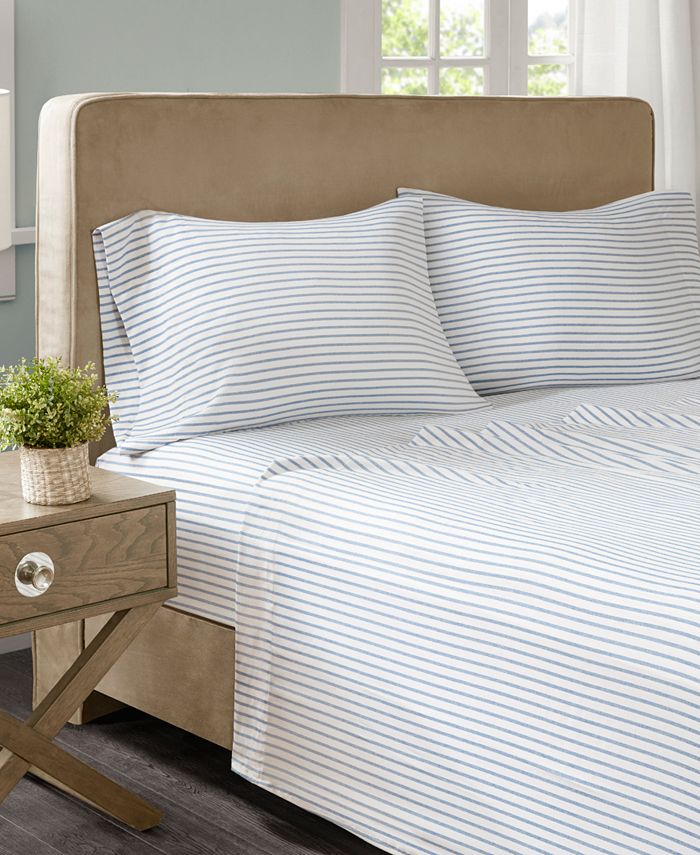 Madison Park Essentials Madison Park Chambray Sheet Set, Full Macy's