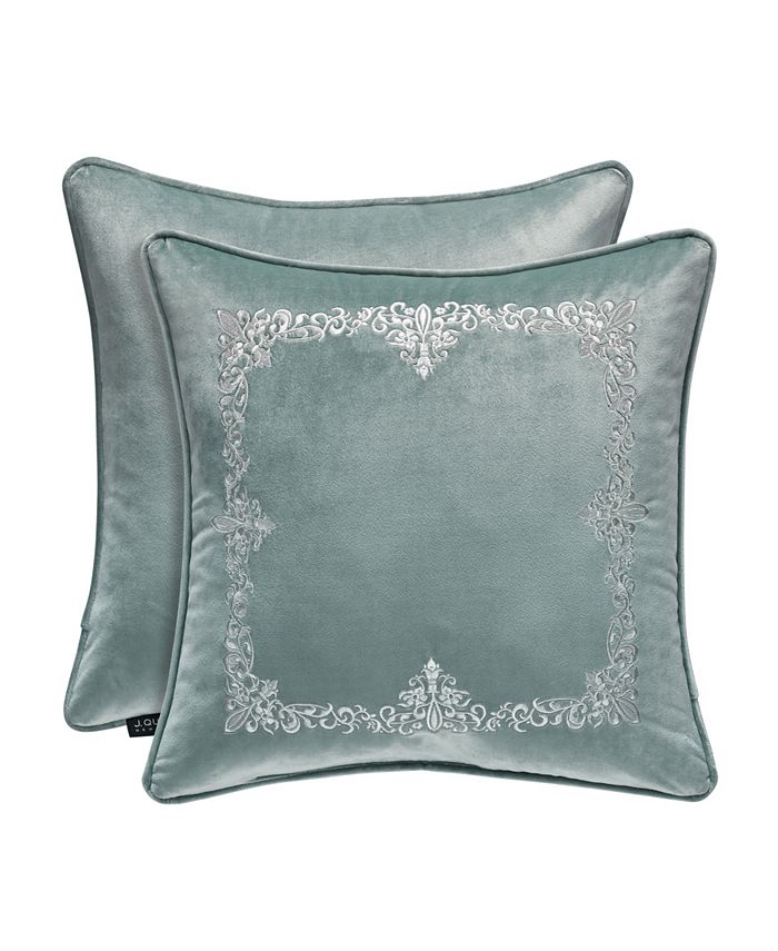 J Queen New York J. Queen New York Donatella 18" Sqaure Collection Decorative Pillow Macy's