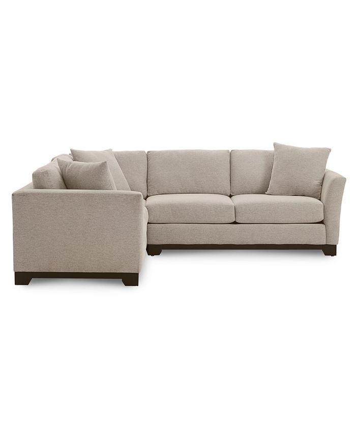Furniture Elliot II 108" Fabric 2Pc. Sleeper Sofa Sectional, Created
