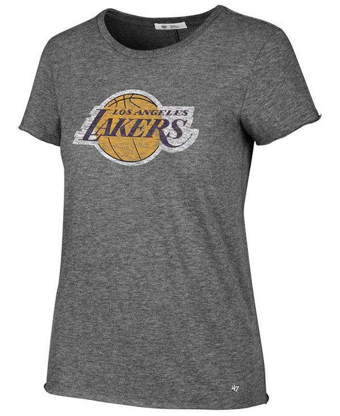 '47 Brand Women's Los Angeles Lakers Letter T-Shirt - Macy's