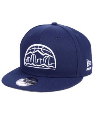 New Era Denver Nuggets Logo Trace 9FIFTY Snapback Cap - Macy's