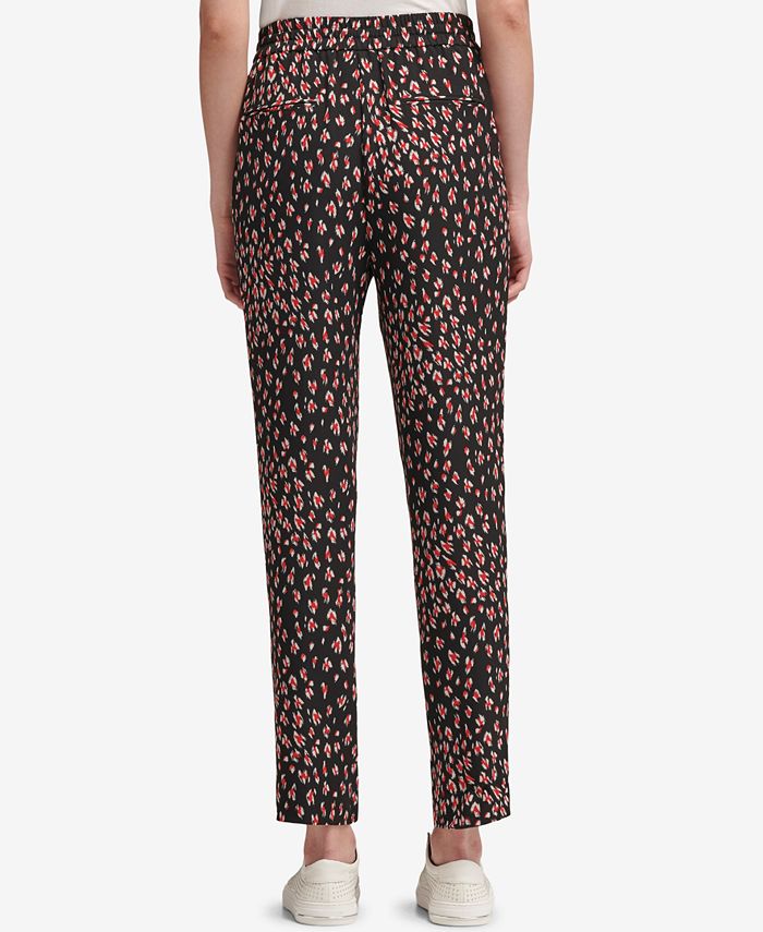 DKNY Printed Pull-On Pants & Reviews - Pants & Capris - Women - Macy's