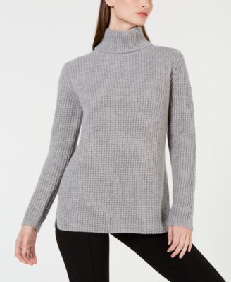 textured turtleneck
