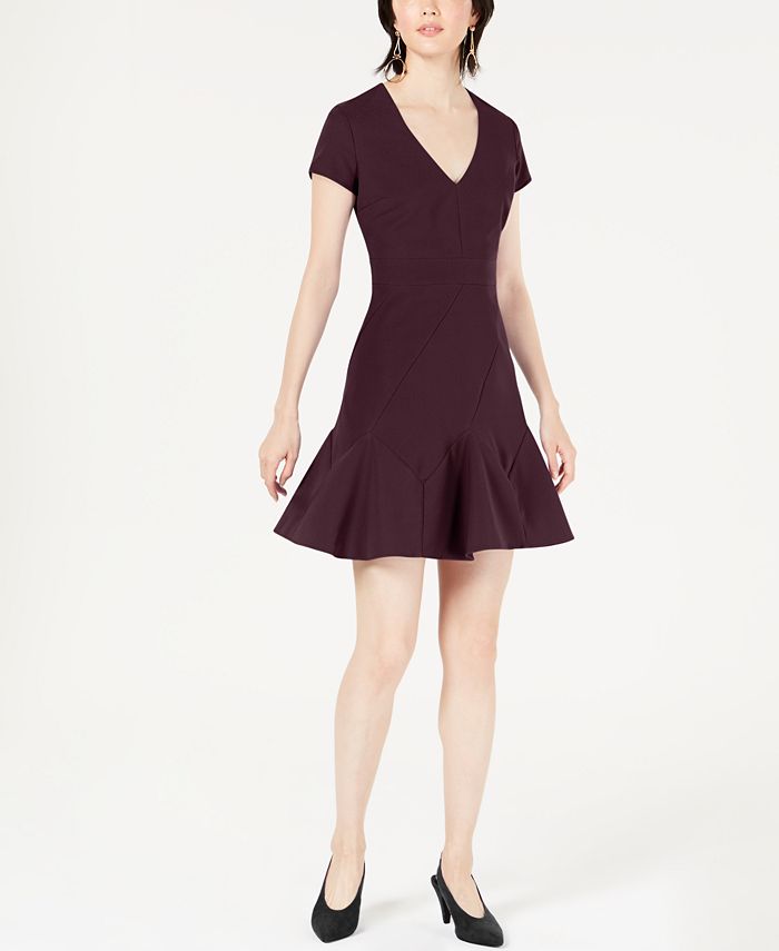 Bar iii fit and flare dress new arrivals