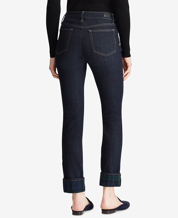 Lauren Ralph Lauren Premier Straight Ankle Jeans & Reviews - Jeans ...