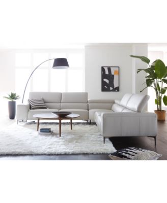Furniture - Mossley Leather Sectional Collection