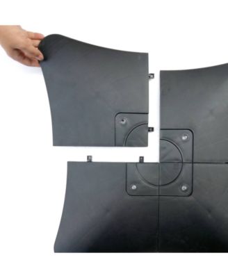 Blue Wave Rapid Flow Pool-Side Solar Shower and Foot Wash