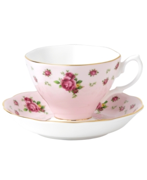 Royal Albert Old Country Roses Pink Vintage Cup and Saucer