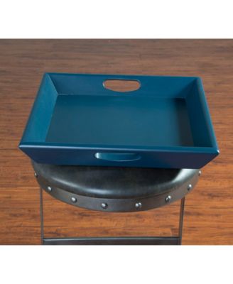 Sunny Designs Navy Blue Serving Tray