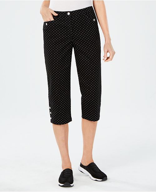 macys karen scott fleece pants