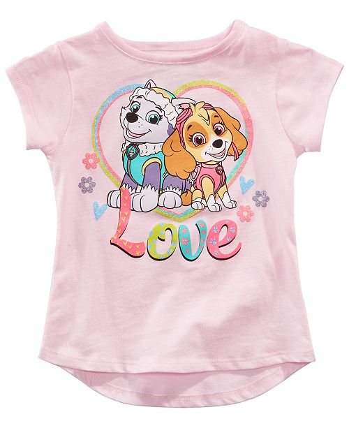 Paw Patrol Nickelodeon Toddler Girls Love T Shirt Reviews