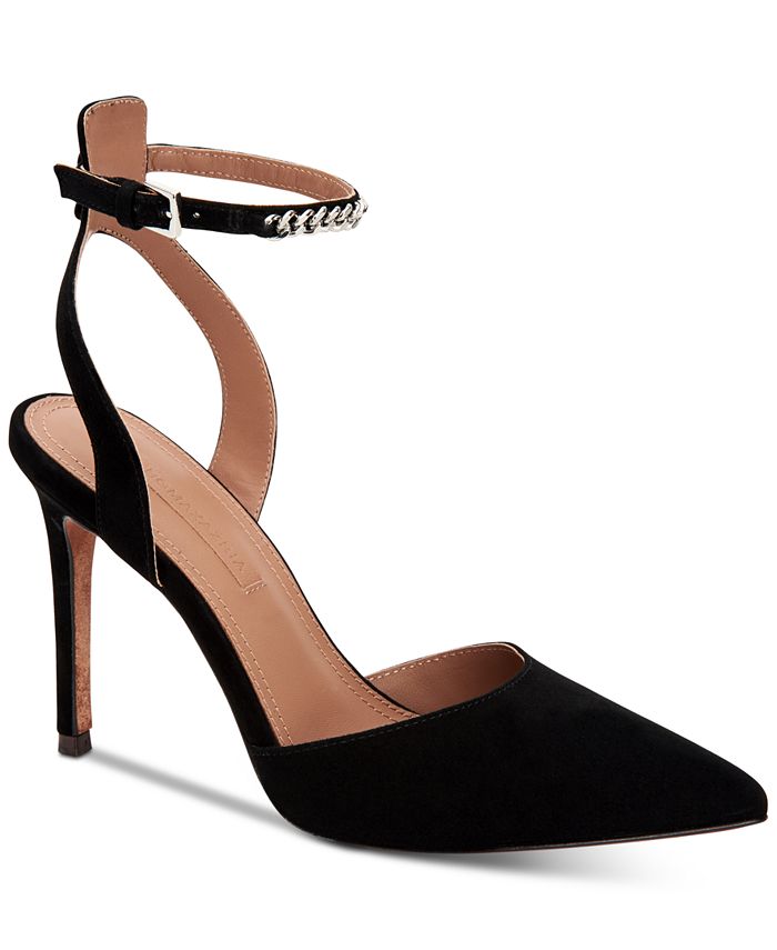 Macy's ankle on sale strap heels
