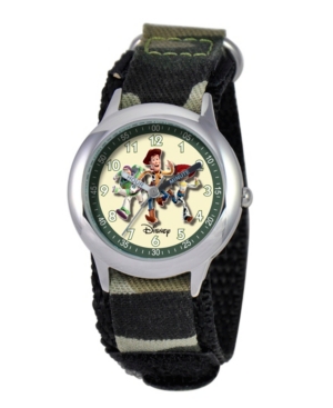 image of Disney Toy Story Boys- Stainless Steel Time Teacher Watch