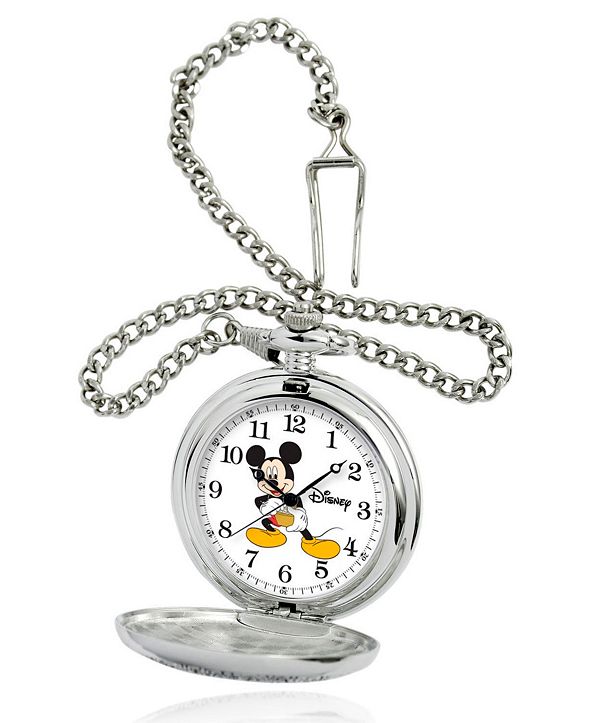 ewatchfactory Disney Mickey Mouse Men's Silver Alloy