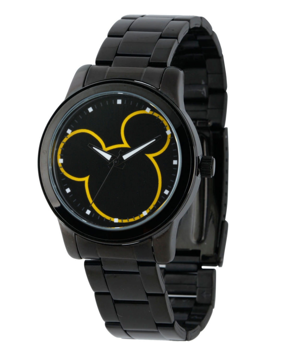 Ewatchfactory Disney Mickey Mouse Men's Black Alloy Watch