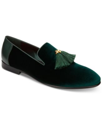 Tallia Men's Eduardo Velvet Tassel Loafers - All Men's Shoes - Men - Macy's