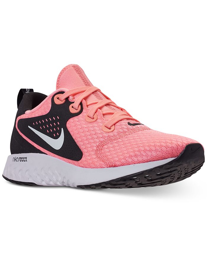 nike women's legend react running sneakers