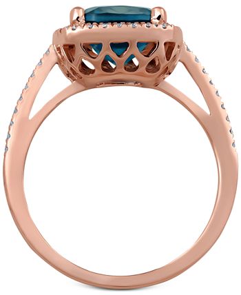 Macy's london blue topaz ring hotsell