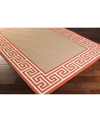 Surya - Alfresco ALF-9628 Rust 8'9" Square Area Rug