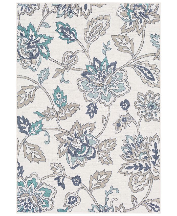 Surya - Alfresco ALF-9674 Aqua 2'3" x 4'6" Area Rug