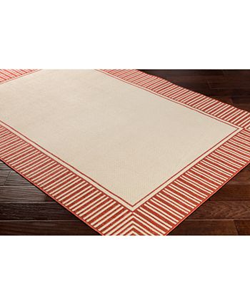 Surya - Alfresco ALF-9683 Burnt Orange 3' x 5'6" Area Rug