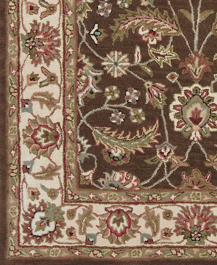 Surya - Caesar CAE-1003 Dark Brown 4' x 6' Area Rug