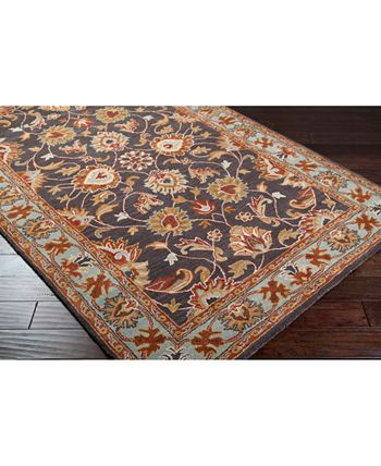 Surya - Caesar CAE-1004 Charcoal 4' x 6' Area Rug