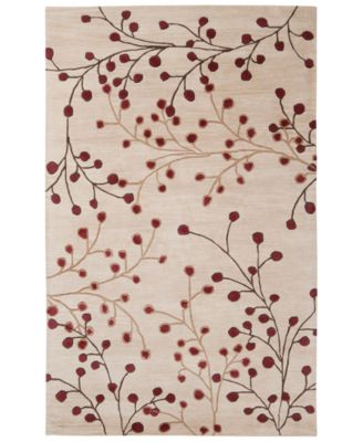 Livabliss - Athena ATH-5053 Burgundy 6' x 9' Area Rug