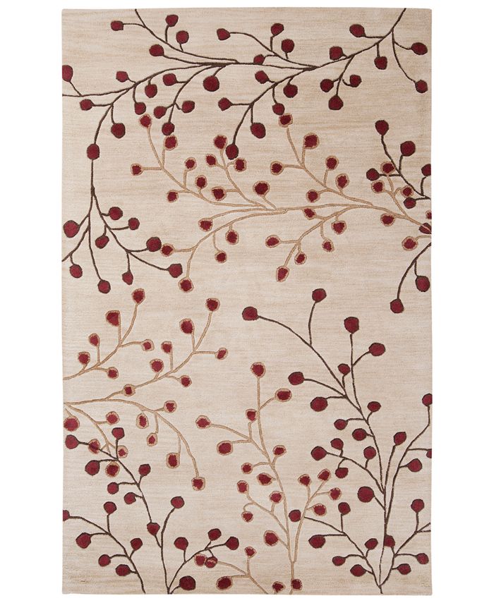 Surya - Athena ATH-5053 Burgundy 2' x 3' Area Rug