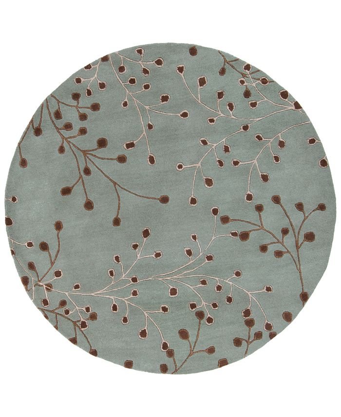 Surya - Athena ATH-5058 Sage 8' Round Area Rug