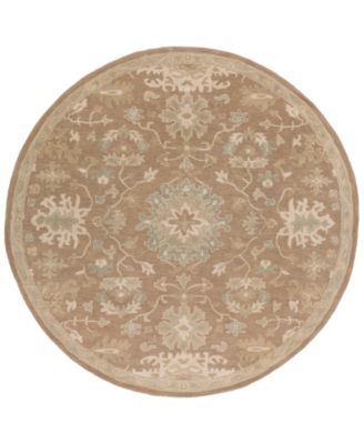 Livabliss - Caesar CAE-1149 Camel 8' Round Area Rug